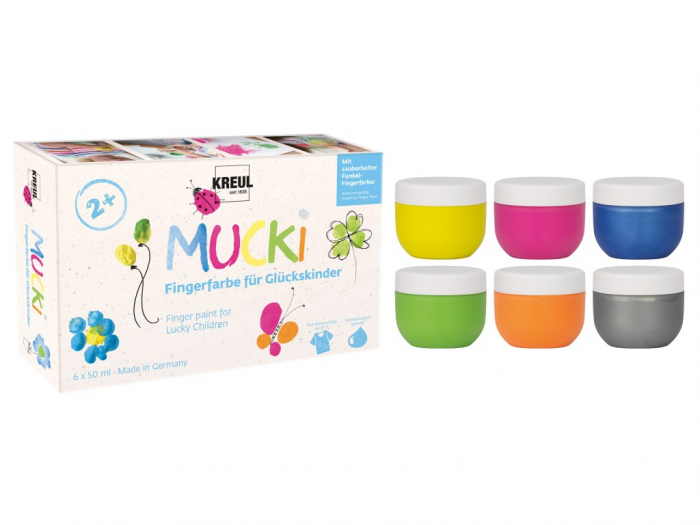 Finger Paint Children of Fortune Mucki, set 6 x 50 ml [2]