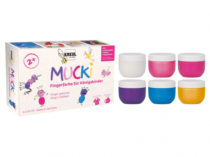 Finger Paint Royal Children Mucki, set 6 x 50 ml [2]
