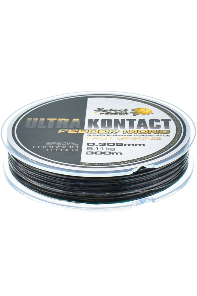 Fir monofilament Select Baits Ultra KOntact Feeder Mono Camo 300m 0.200mm - 3.46kg [3]