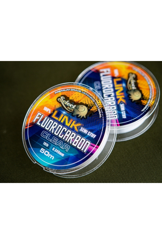 Fir Select Baits LINK Fluorocarbon Semi-Stiff 0.330mm - 16lb (7.25kg) [3]