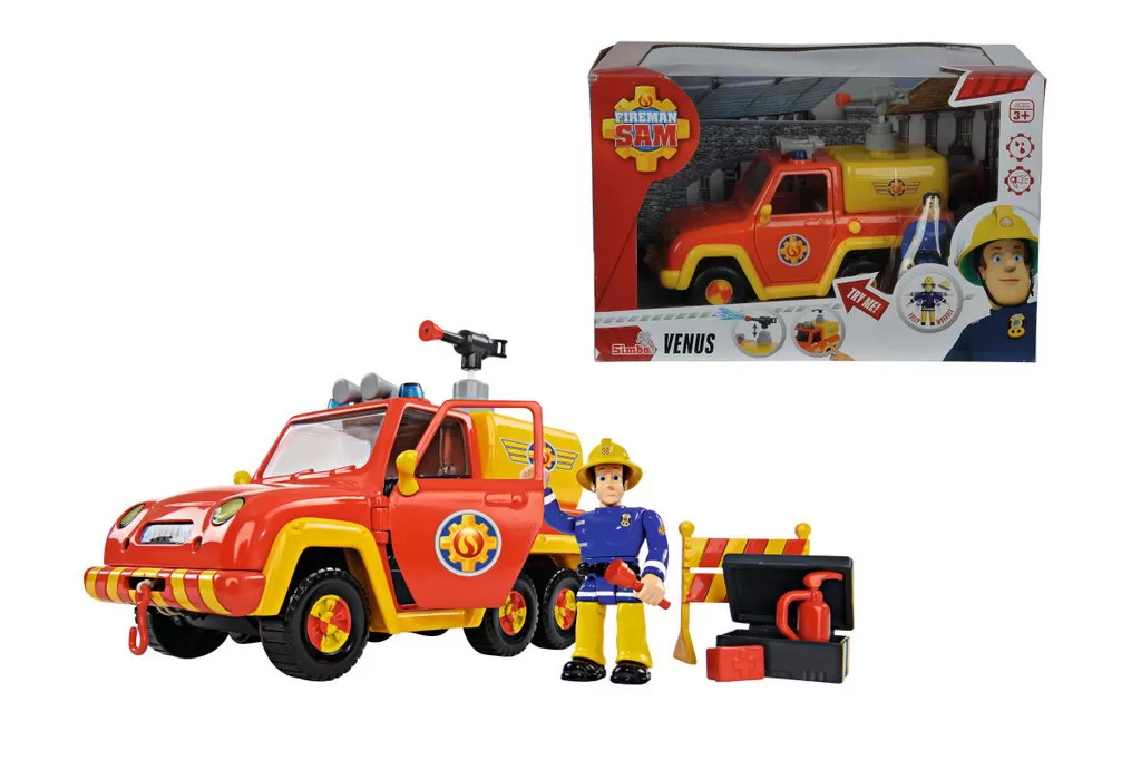 Fireman sam masina de pompieri venus figurina [1]