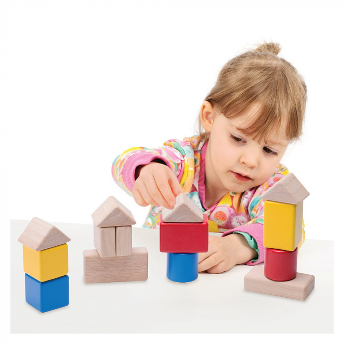 First Sound Blocks, cuburi din lemn cu sunete, Wonderworld, 2-7 ani [2]