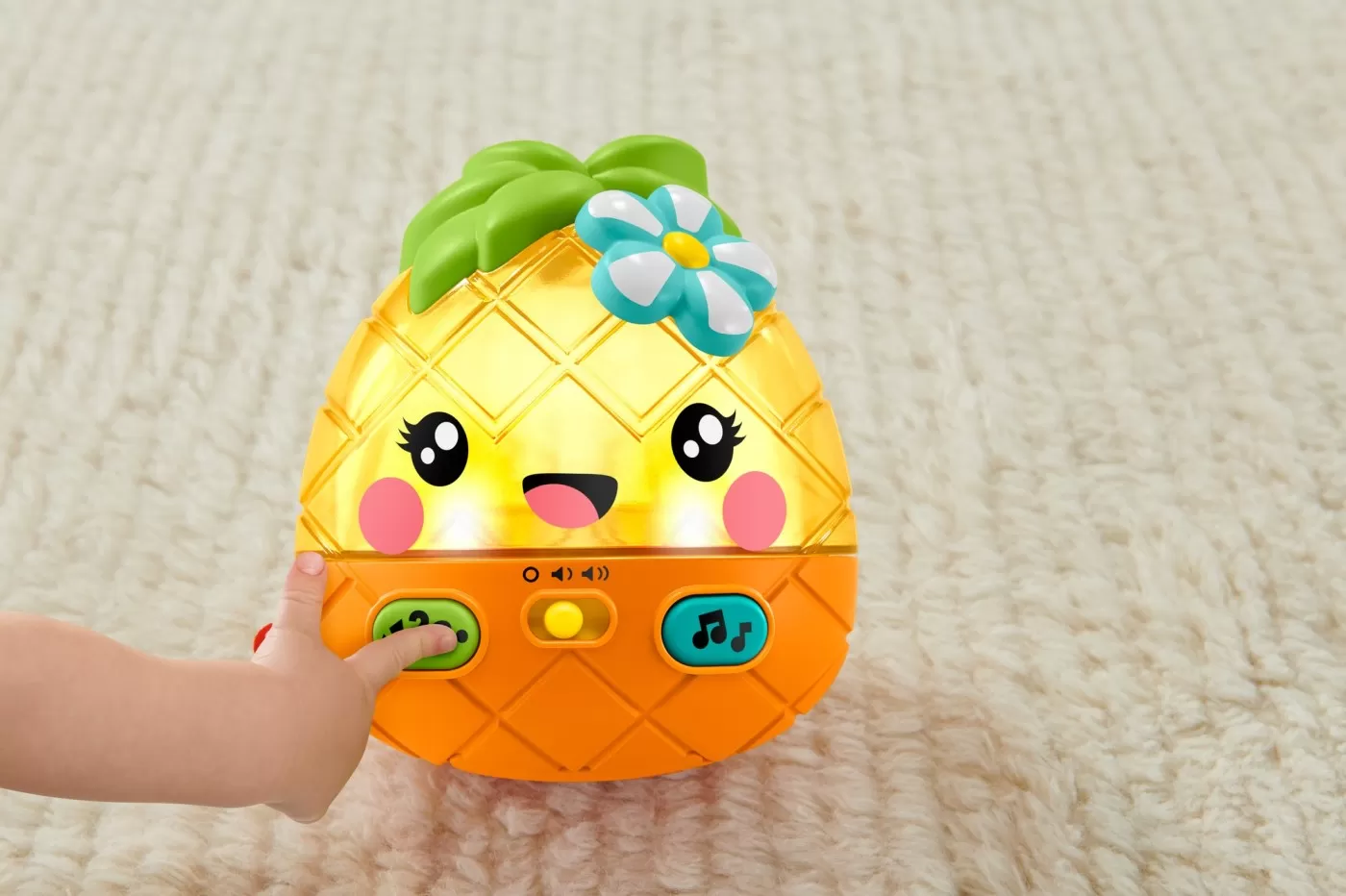 Fisher price ananas cu sunete si lumini, varsta de la 6 luni la 3 ani [6]