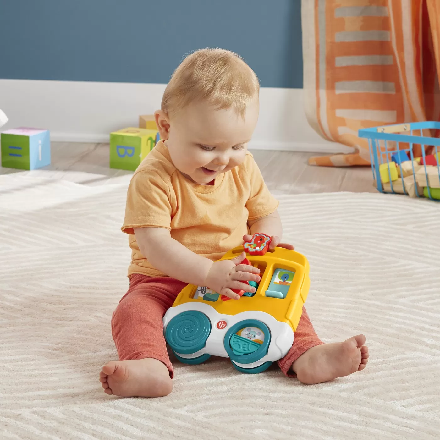 Fisher price animal friends centru de activitati masinuta, copii varsta 6 luni pana la 3 ani [6]