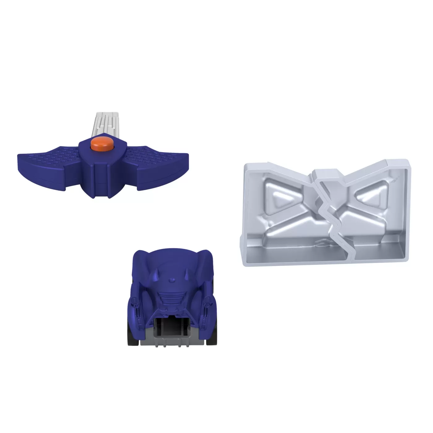 Fisher price batwheels masinuta albastra scara 1:55, varsta de la 3 ani la 7 ani [4]