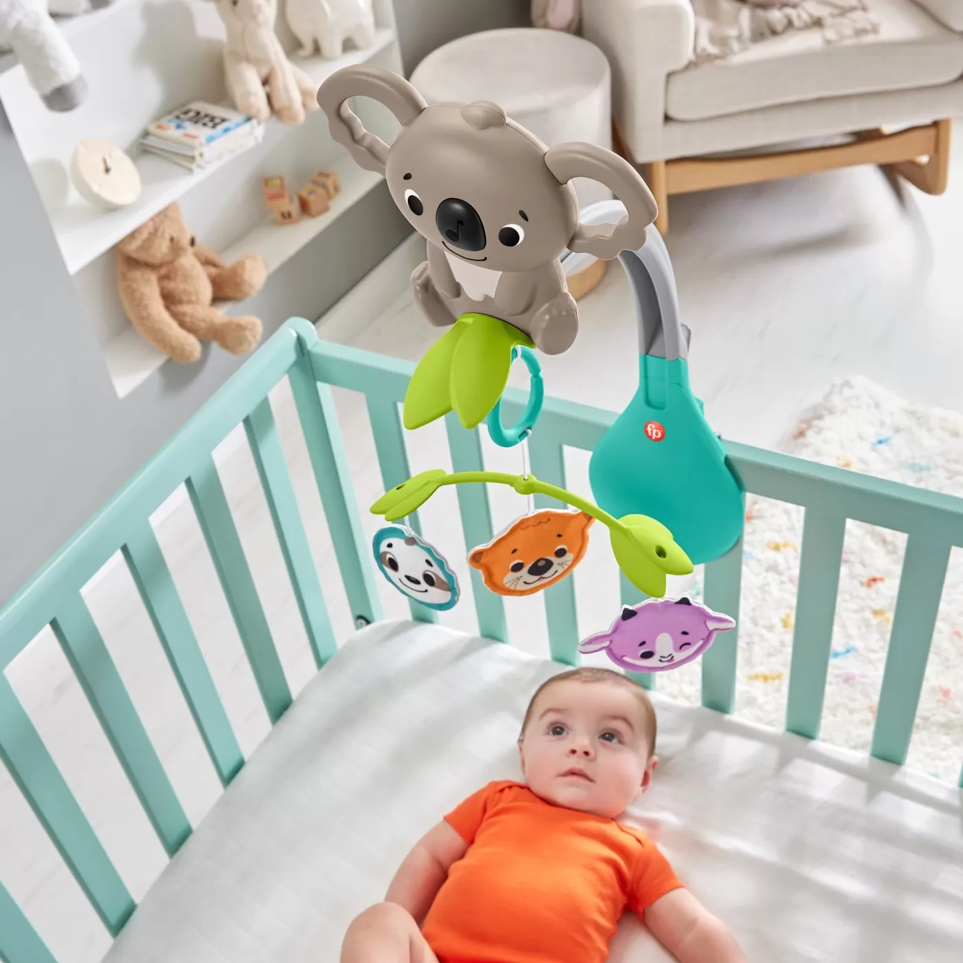 Fisher price carusel muzical 3 in 1, varsta de la 0 luni la 2 ani [4]