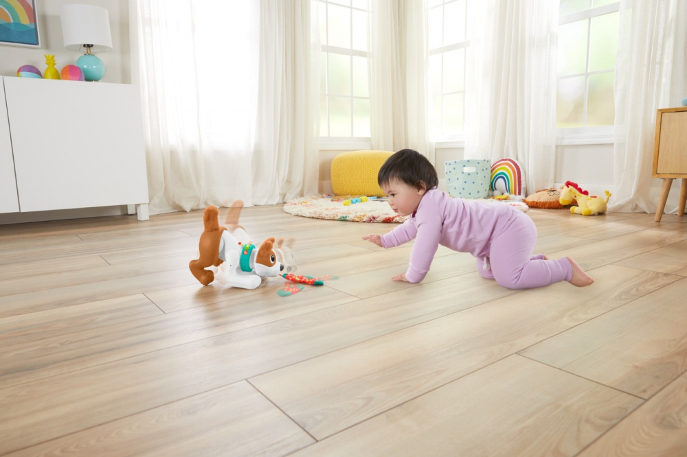 Fisher price catelus crawl with me, varsta de la 6 luni la 3 ani [6]