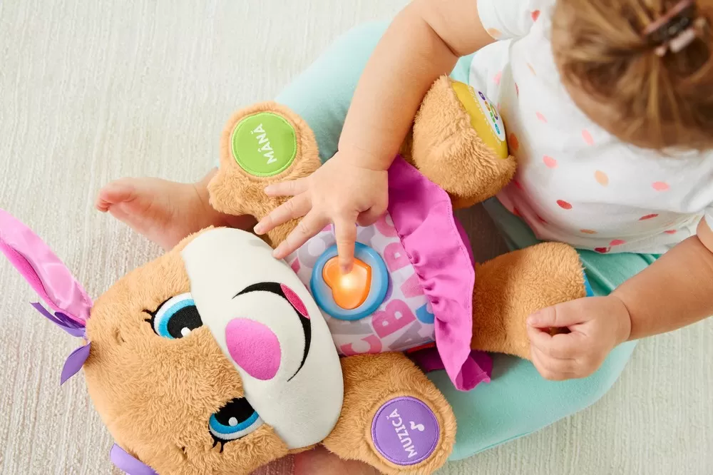 Fisher price catelusa sis vorbeste in limba romana, varsta de la 6 luni la 3 ani [5]