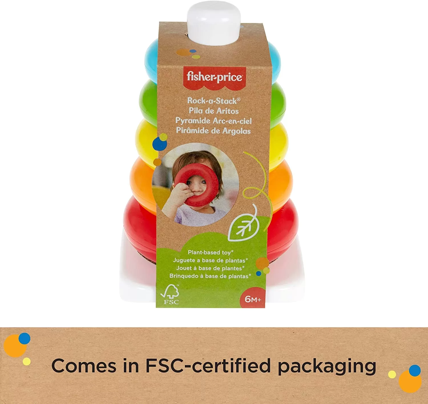 Fisher price construieste piramida, varsta de la 6 luni la 2 ani [2]