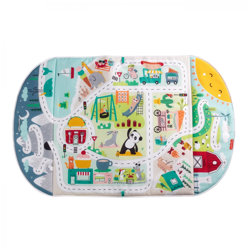 Fisher price covor activitati in oras, varsta de la 0 luni la 2 ani [5]