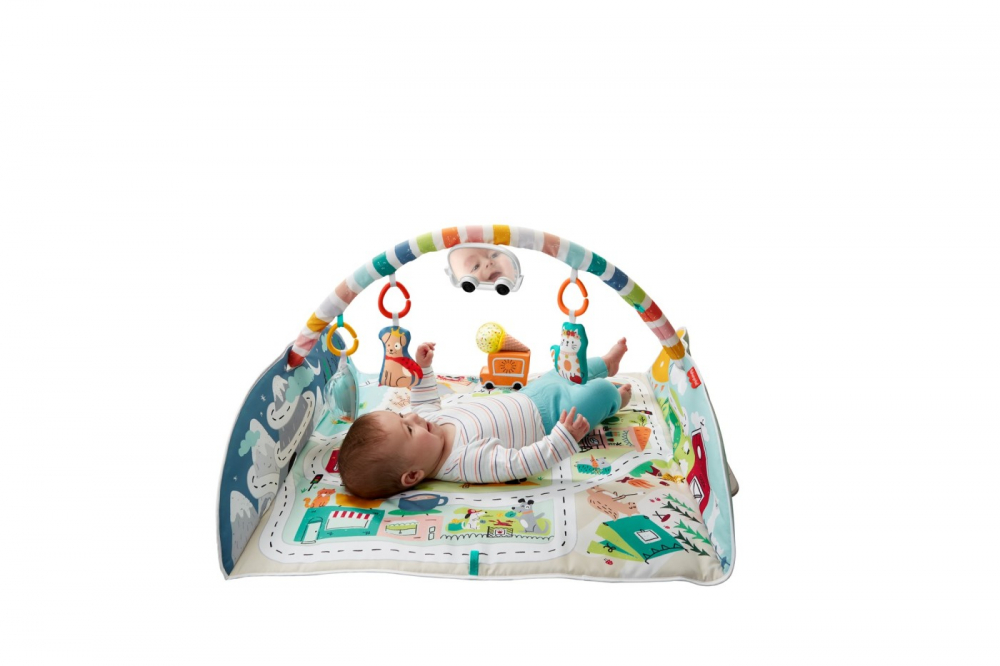Fisher price covor activitati in oras, varsta de la 0 luni la 2 ani [2]