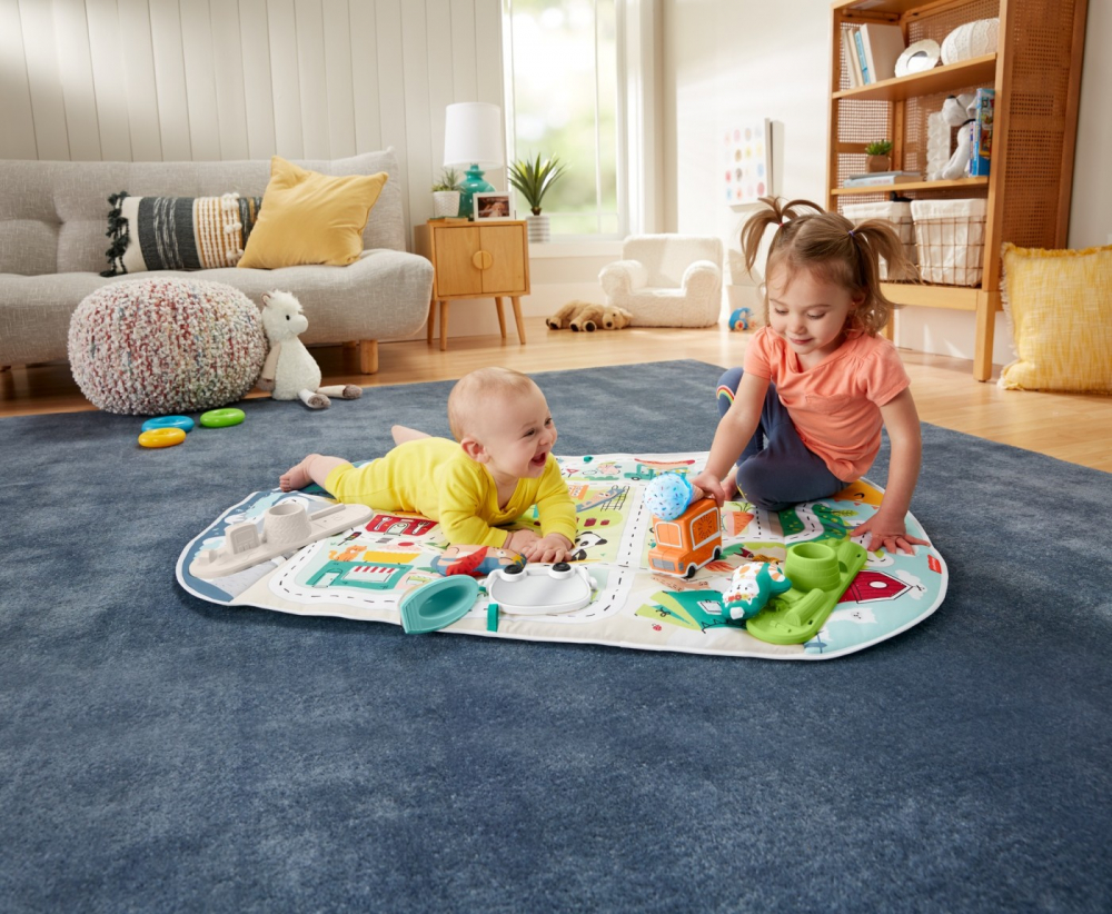 Fisher price covor activitati in oras, varsta de la 0 luni la 2 ani [3]