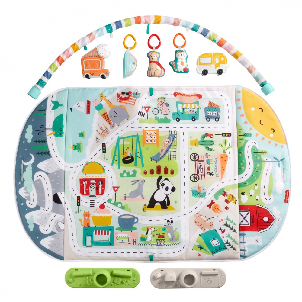 Fisher price covor activitati in oras, varsta de la 0 luni la 2 ani [7]