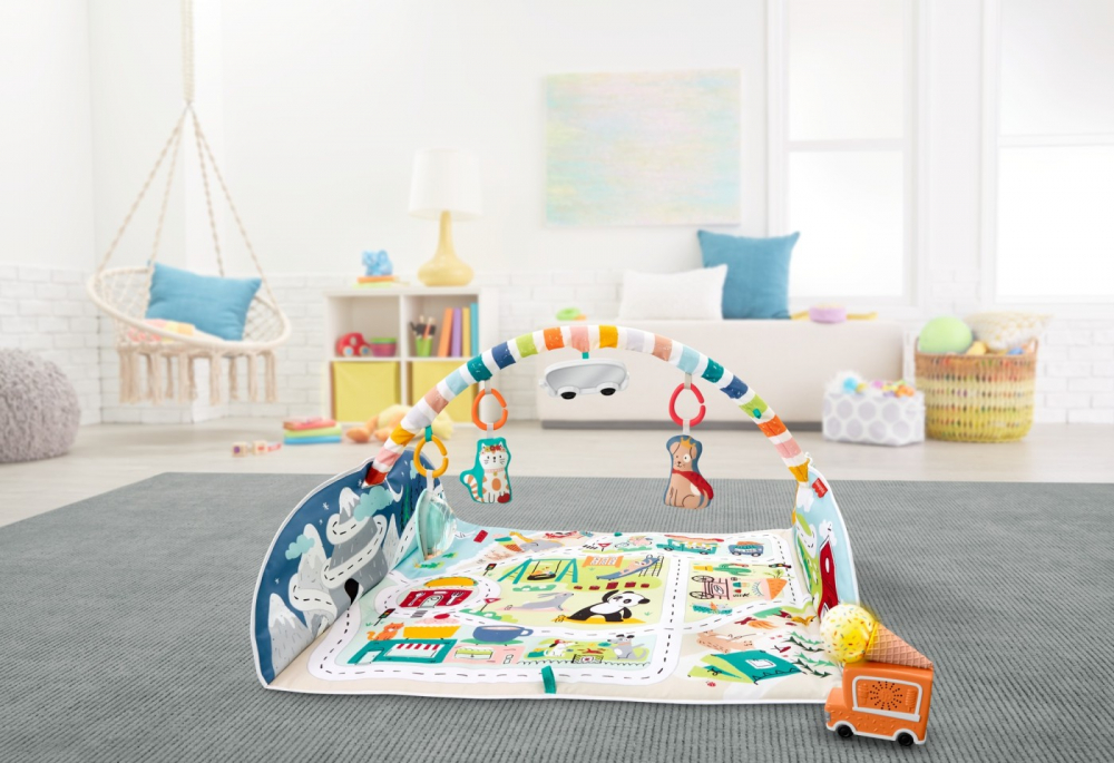 Fisher price covor activitati in oras, varsta de la 0 luni la 2 ani [4]