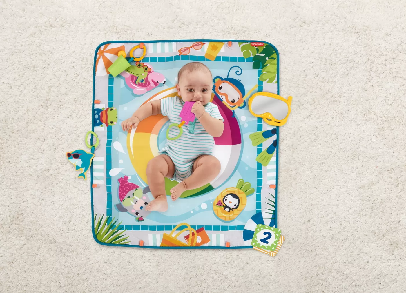 Fisher price covoras cu activitati, varsta de la 0 luni la 1 an [4]