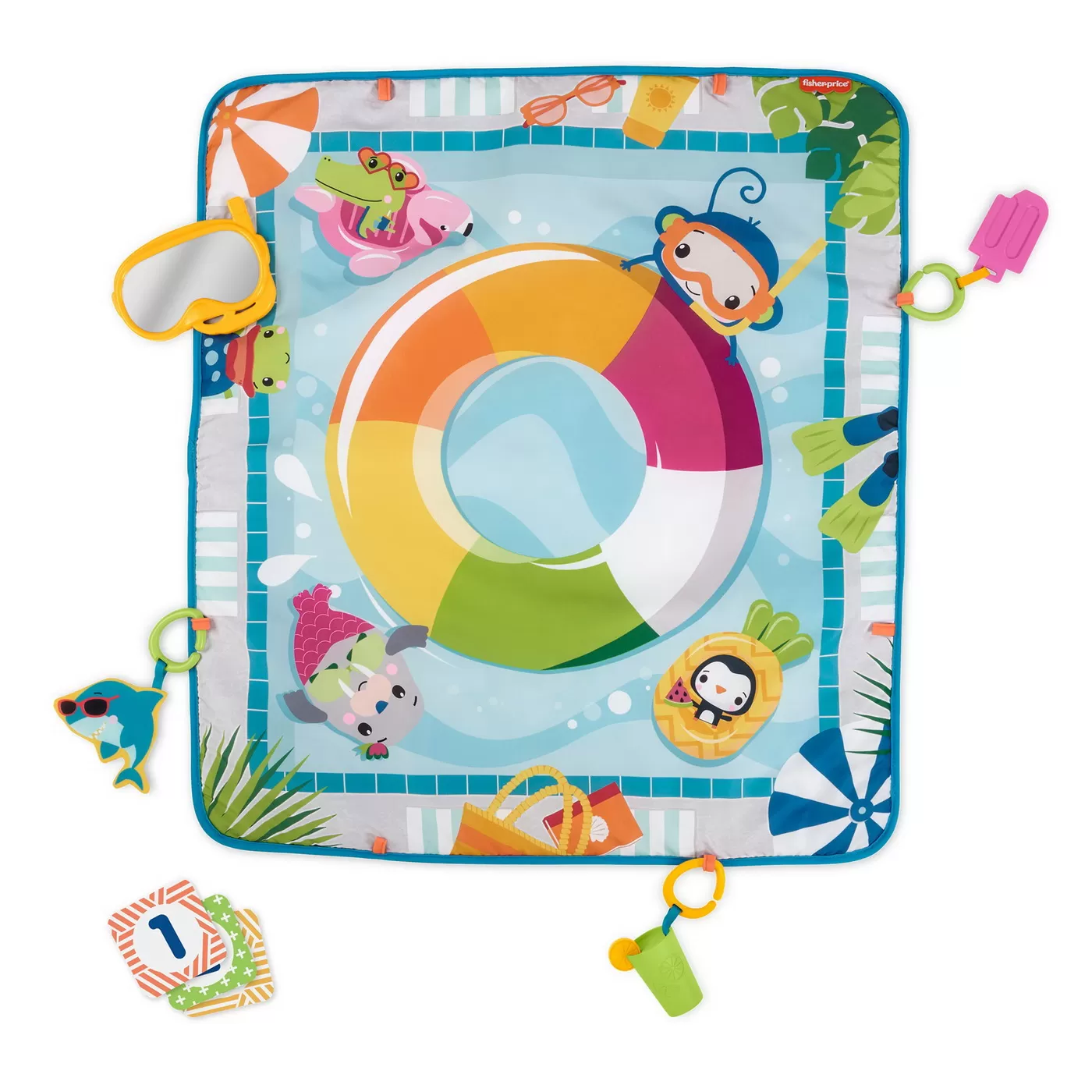 Fisher price covoras cu activitati, varsta de la 0 luni la 1 an [9]
