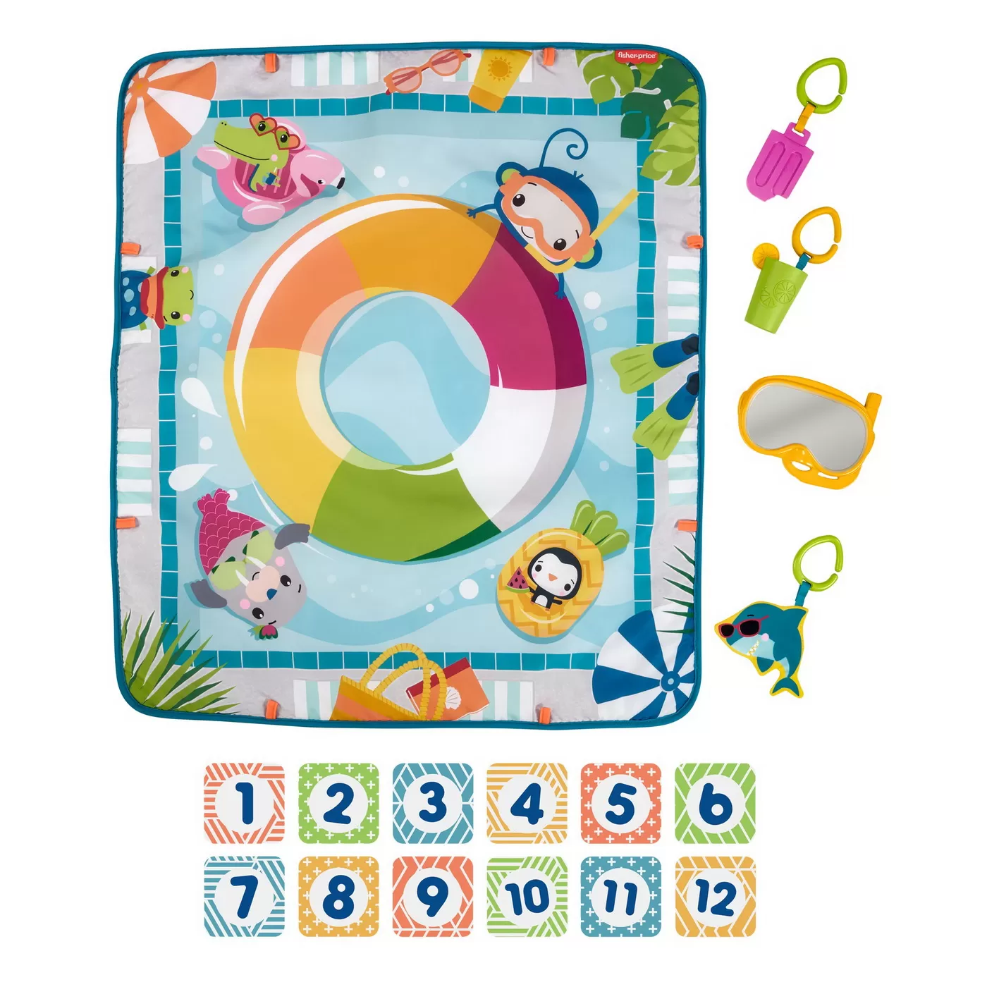 Fisher price covoras cu activitati, varsta de la 0 luni la 1 an [8]