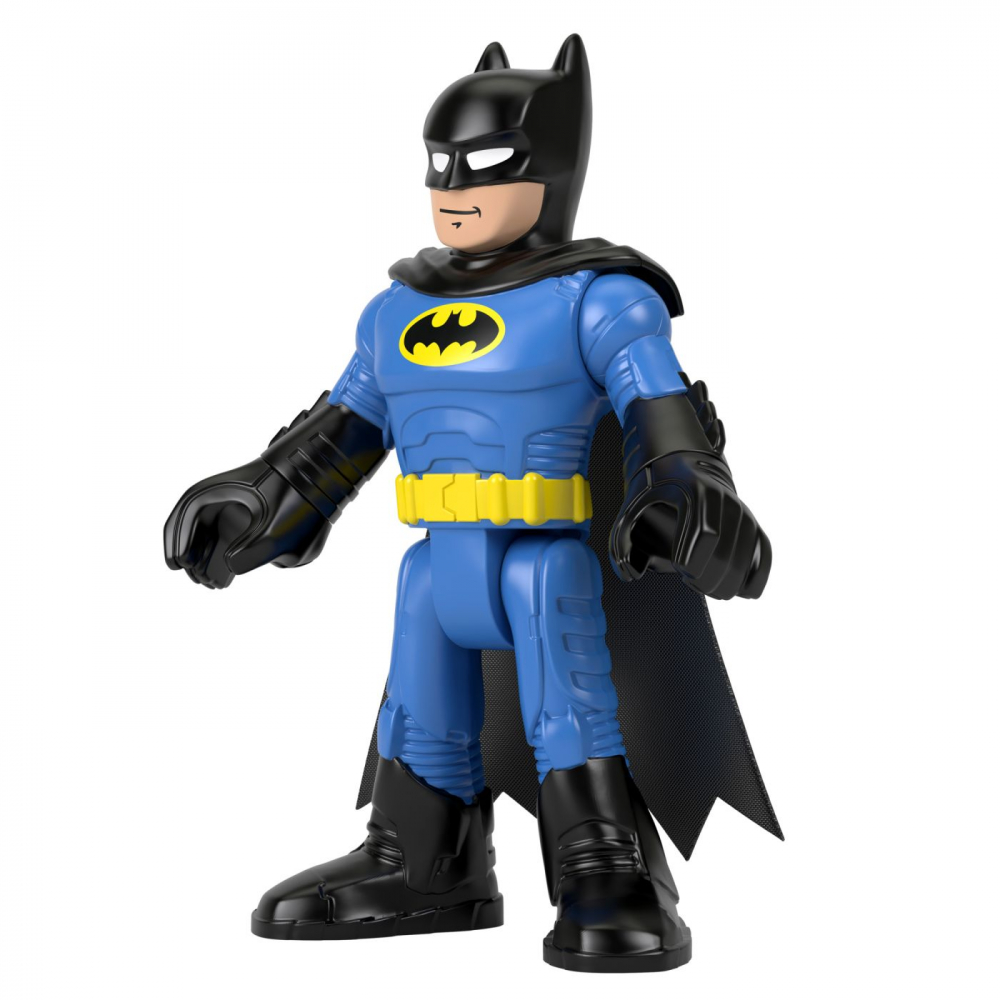 Fisher price imaginext dc super friends figurina batman xl cu costum albastru, varsta de la 3 ani la 8 ani [2]