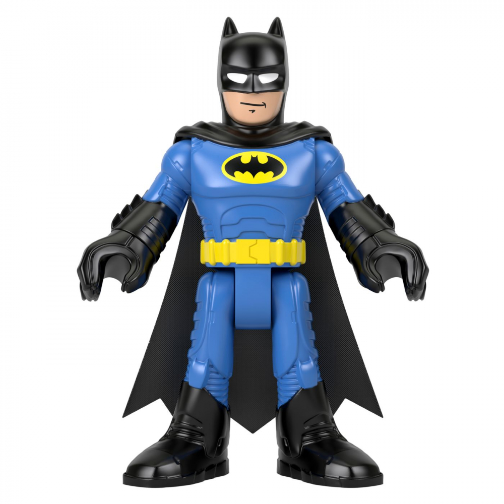 Fisher price imaginext dc super friends figurina batman xl cu costum albastru, varsta de la 3 ani la 8 ani [5]