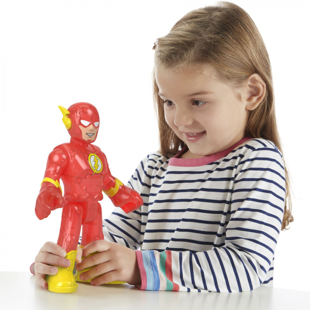 Fisher price imaginext dc super friends figurina flash xl, varsta de la 3 ani la 8 ani [3]