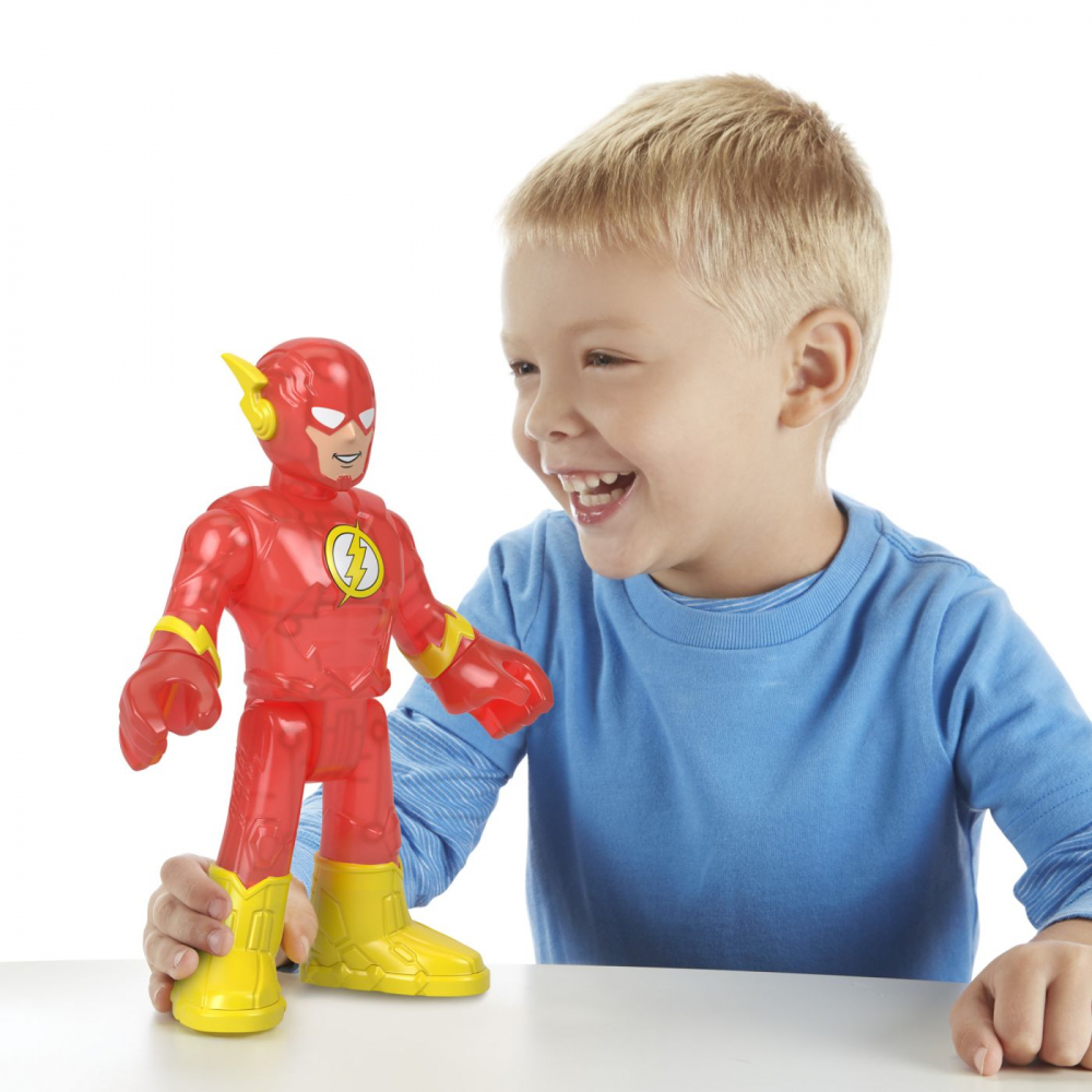 Fisher price imaginext dc super friends figurina flash xl, varsta de la 3 ani la 8 ani [4]