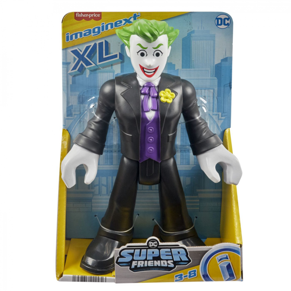 Fisher price imaginext dc super friends figurina joker xl, varsta de la 3 ani la 8 ani [1]