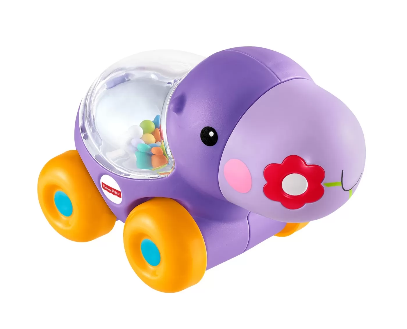 Fisher price jucarie apasa si mergi hipopotam, varsta de la 6 luni la 3 luni [2]