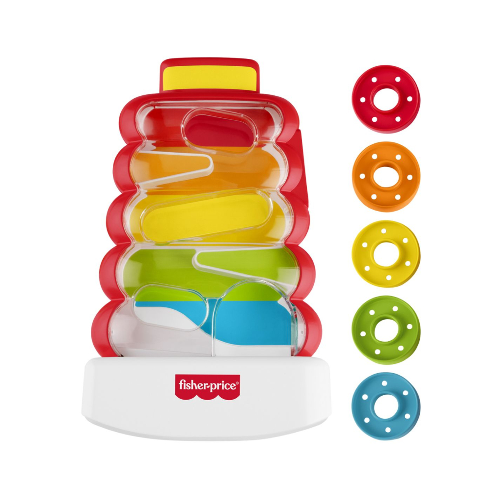 Fisher price jucarie de dezvoltare turn cu discuri colorate [3]