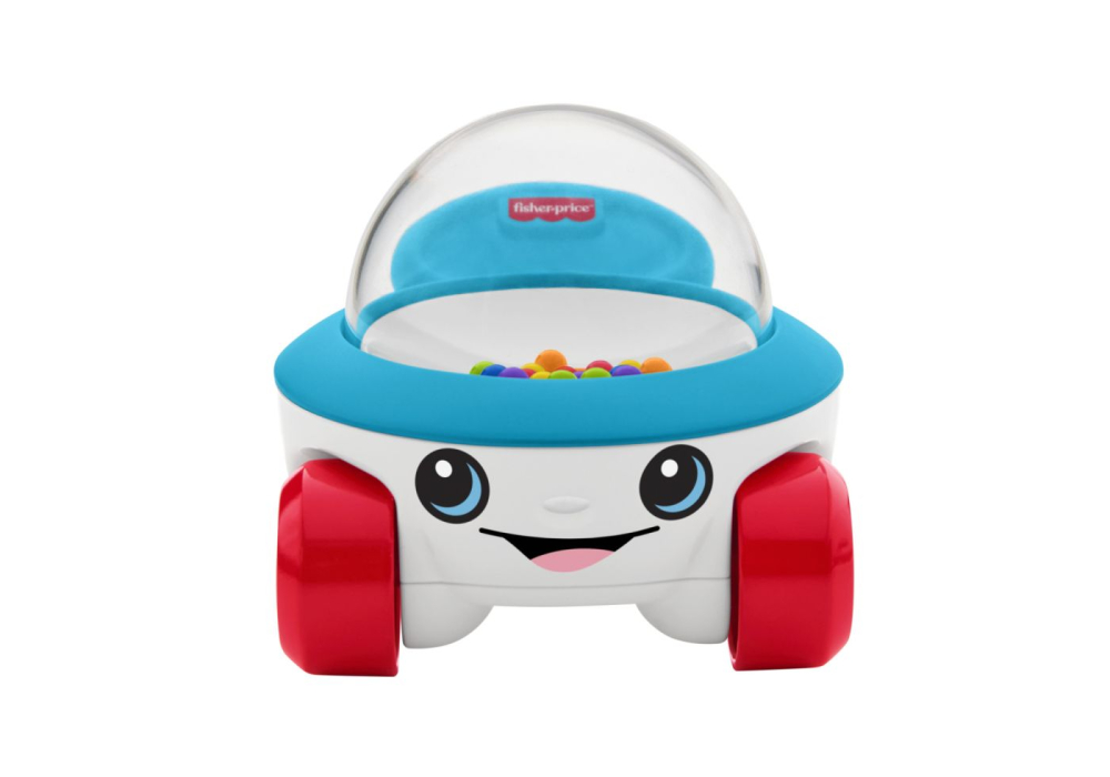 Fisher price jucarie de impins vehicul popcorn cu bile copii varsta 6 luni - 2 ani [3]