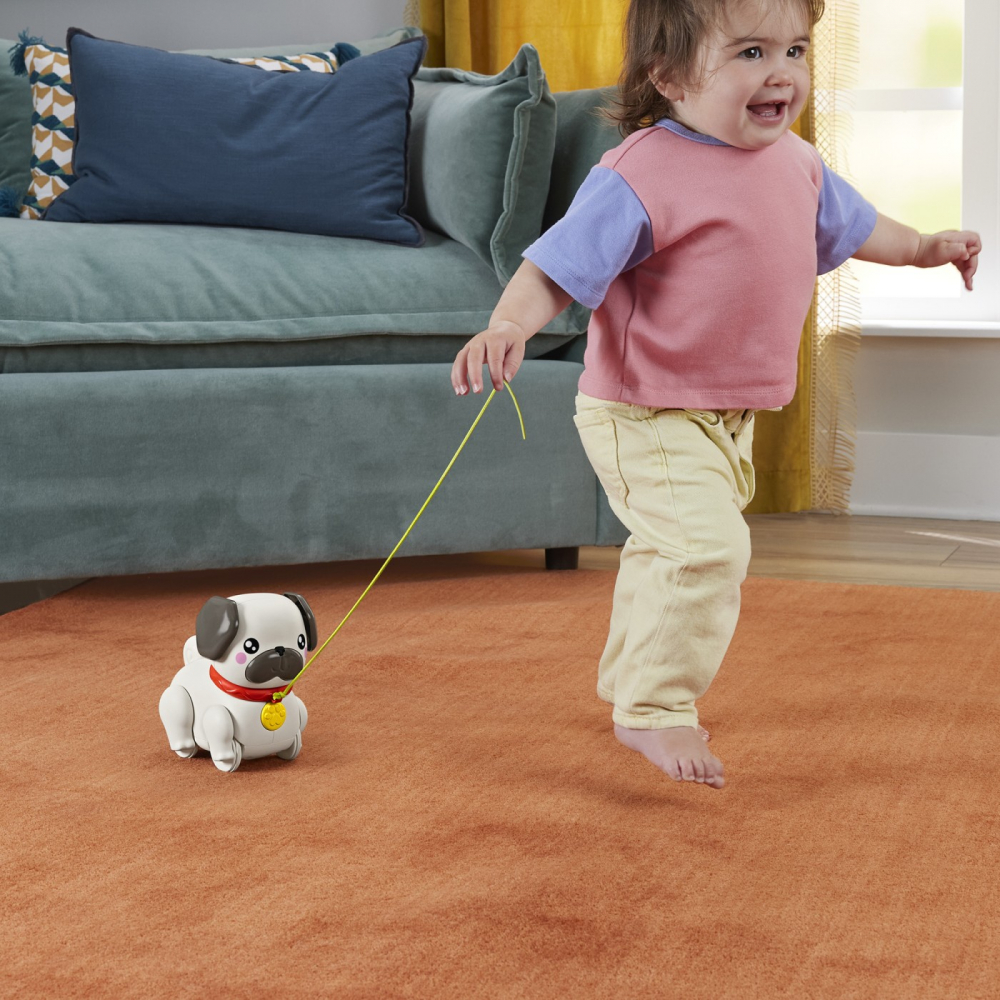 Fisher price jucarie de tras interactiva catel cu miscari si sunete, varsta de la 1 an la 3 ani [3]
