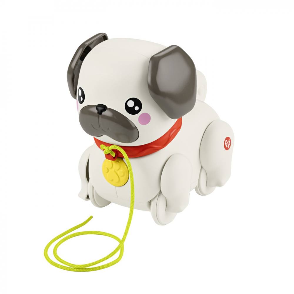 Fisher price jucarie de tras interactiva catel cu miscari si sunete, varsta de la 1 an la 3 ani [6]