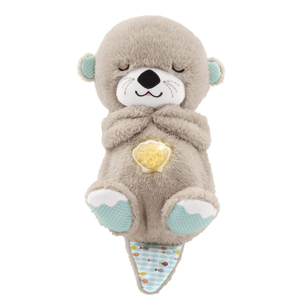 Fisher price jucarie respira cu bebelusul vidra, varsta de la 0 luni la 3 ani [2]