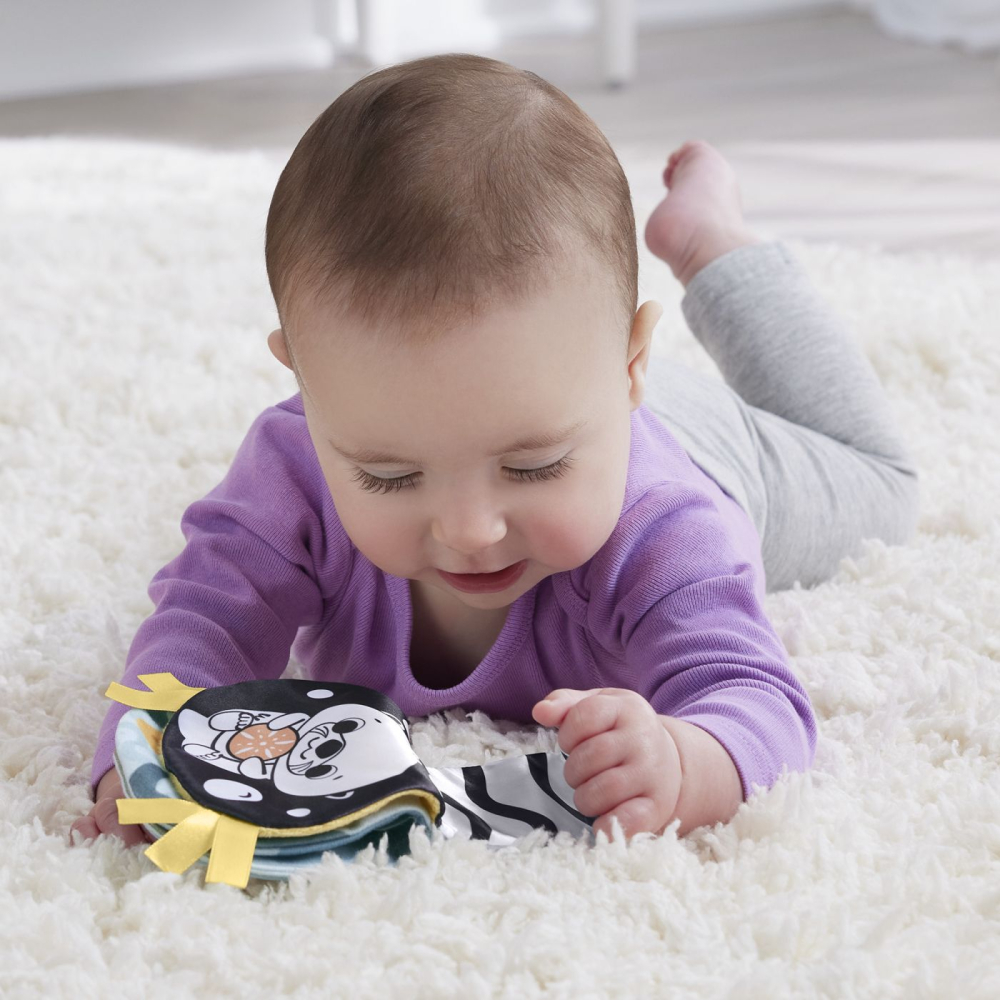 Fisher price jucarie senzoriala 2 in 1 tummy time vidra pentru bebelusi [3]