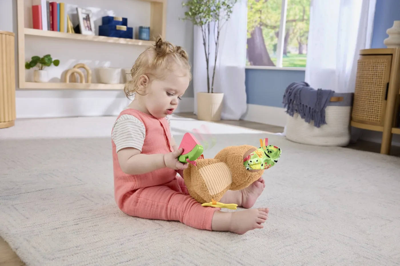 Fisher price jucarie senzoriala capibara, copii varsta 3 luni pana la 2 ani [4]