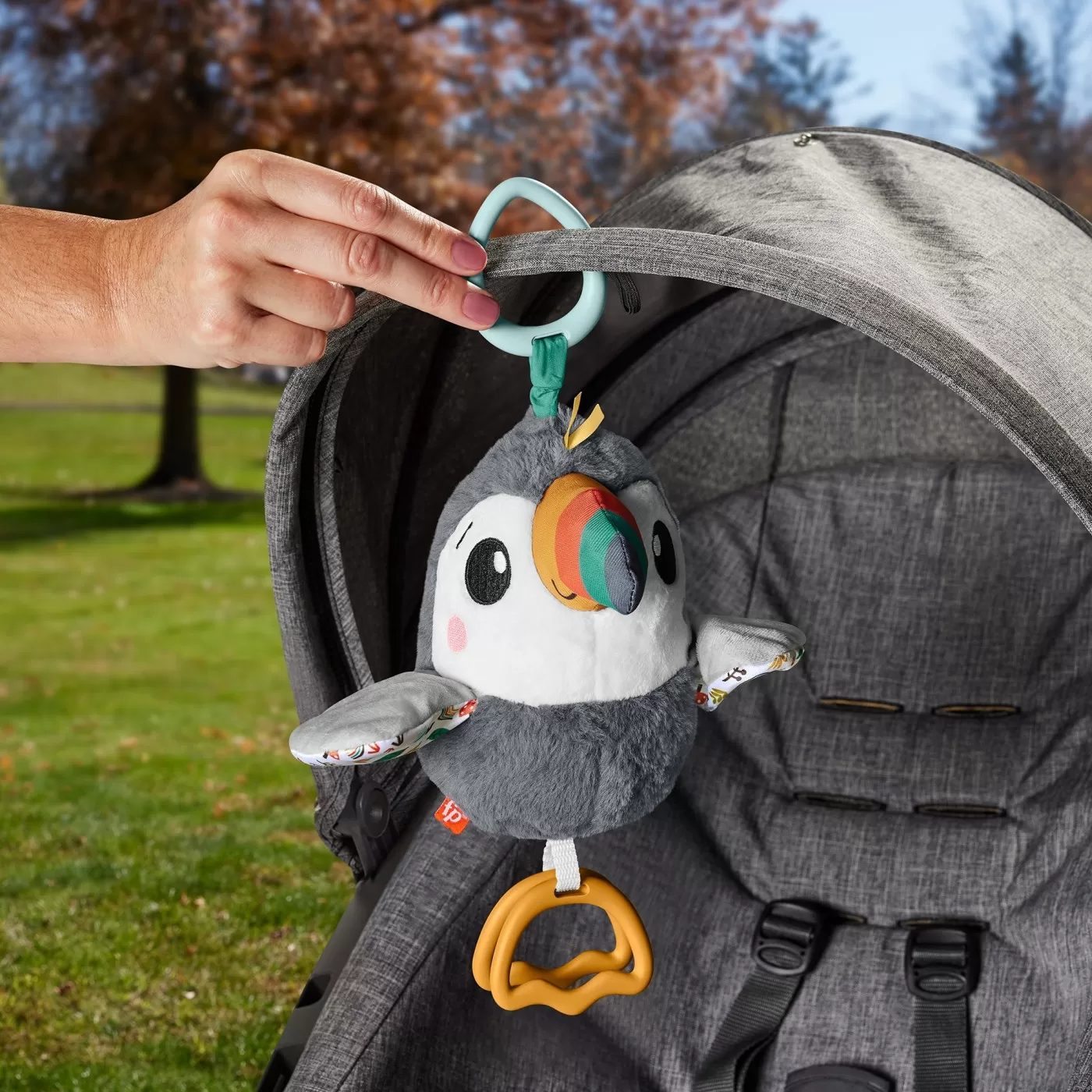 Fisher price jucarie tucan de plus, varsta de la 0 luni la 3 ani [3]