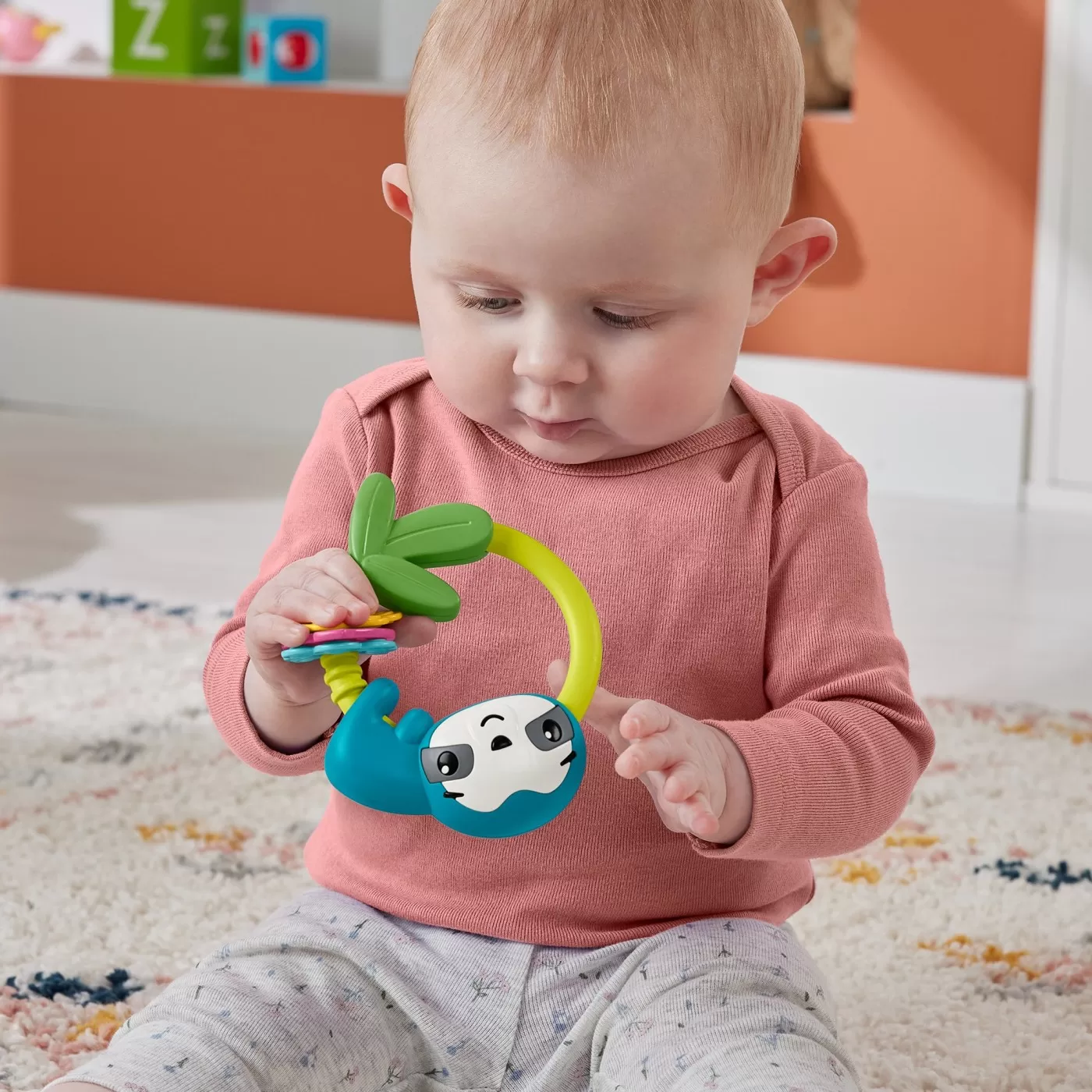 Fisher price jucarie zornaitoare lenes, varsta de la 3 luni la 2 ani [4]