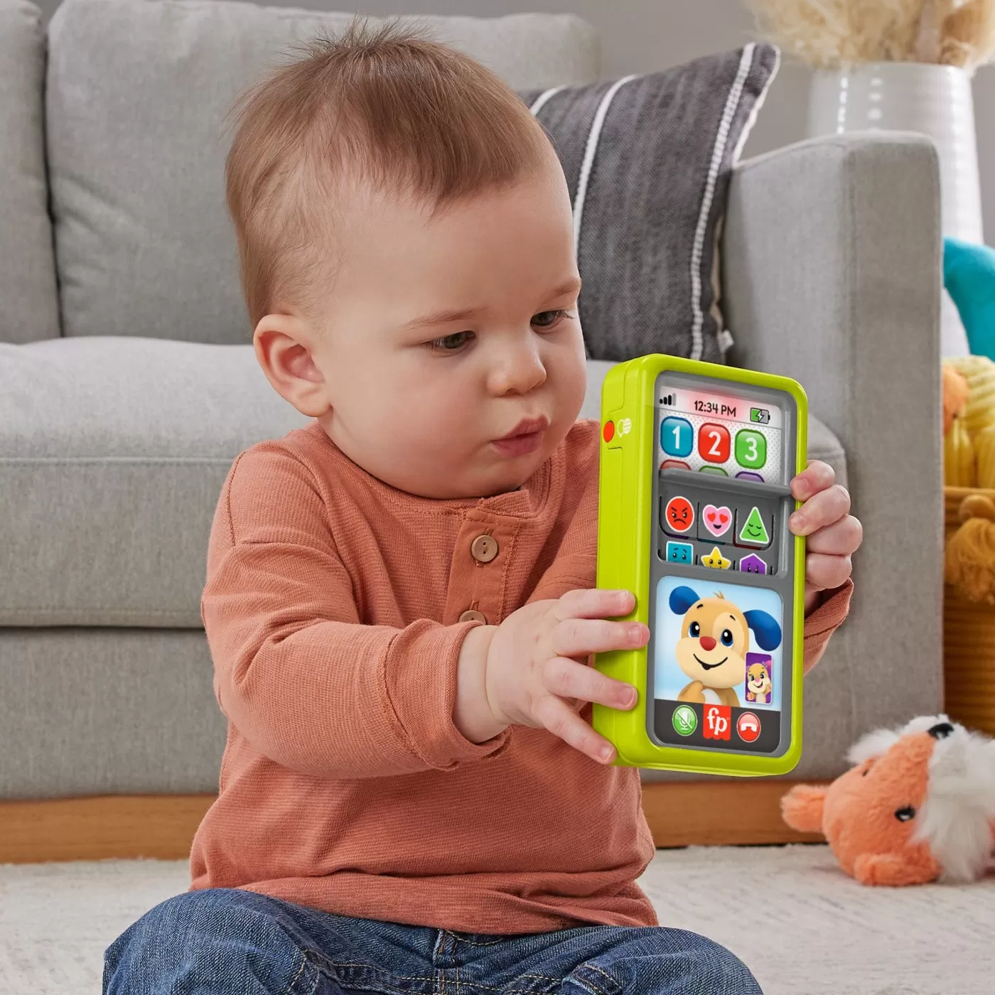 Fisher price laugh&learn 2in1 smartphone in limba romana, varsta de la 9 luni la 3 ani [7]