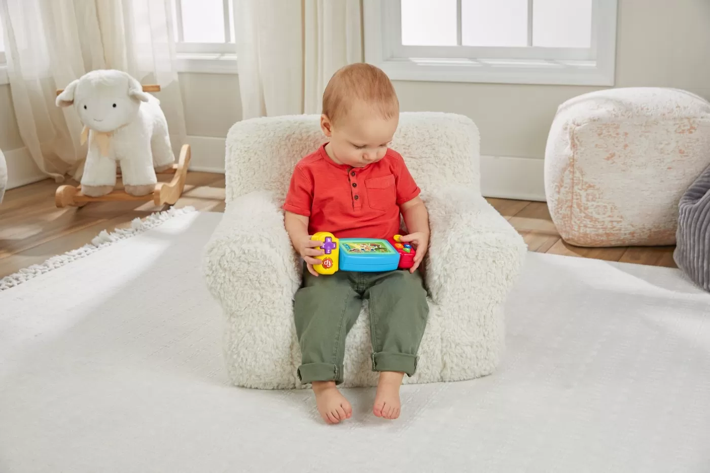 Fisher price laugh&learn consola bebe in limba romana, varsta de la 9 luni la 3 ani [3]