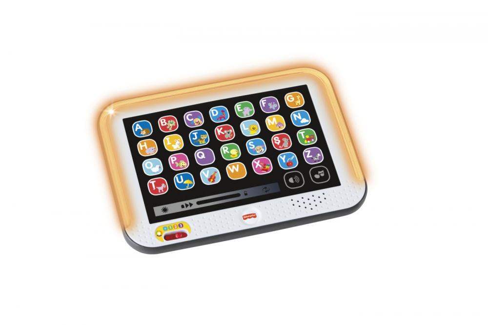 Fisher price laugh learn tableta smart cu 3 niveluri de dezvoltare limba romana, varsta de la 1 an la 3 ani [6]