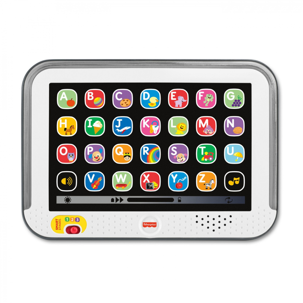 Fisher price laugh learn tableta smart cu 3 niveluri de dezvoltare limba romana, varsta de la 1 an la 3 ani [2]