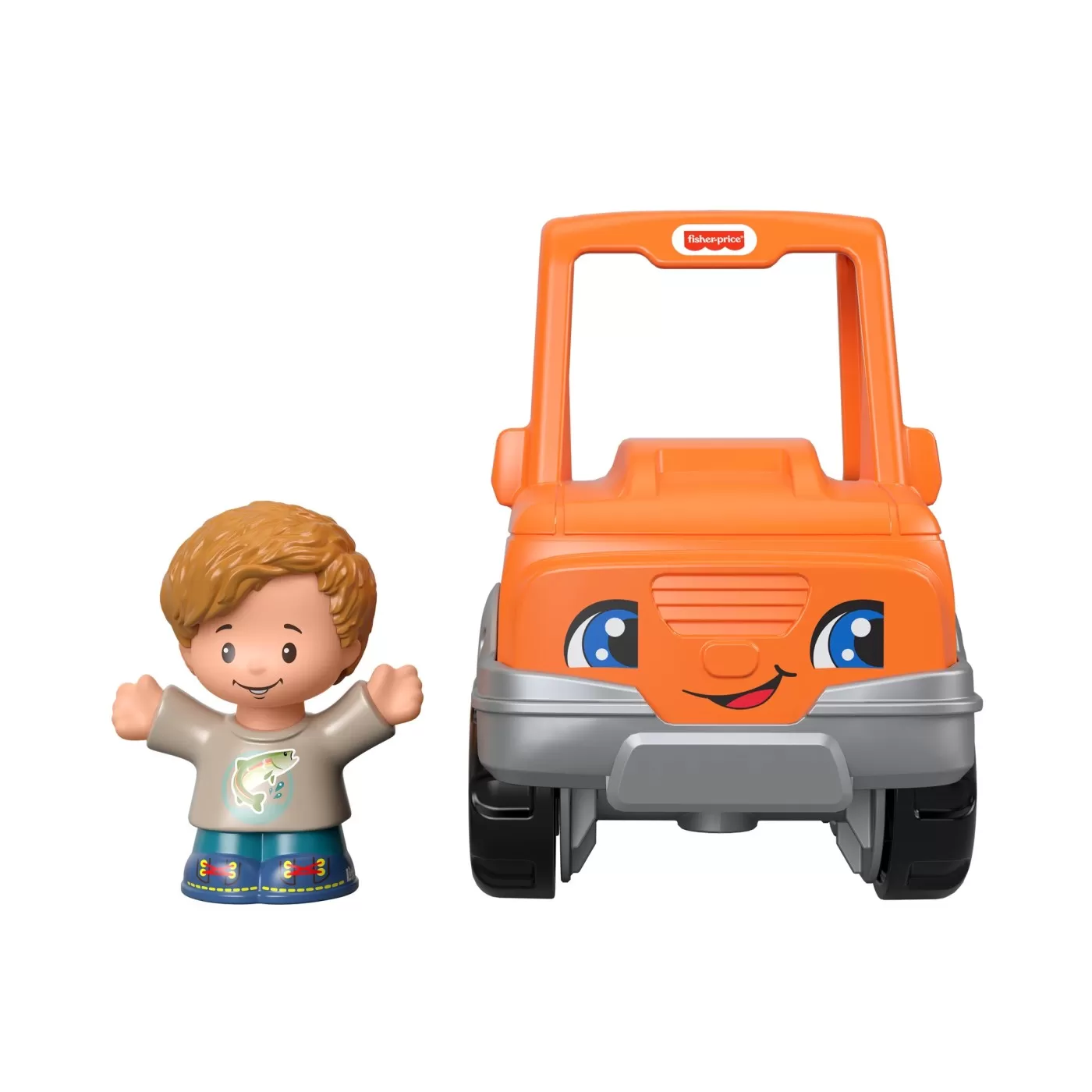 Fisher price little people vehicul pick-up 10cm, varsta de la 1 an la 5 ani [3]