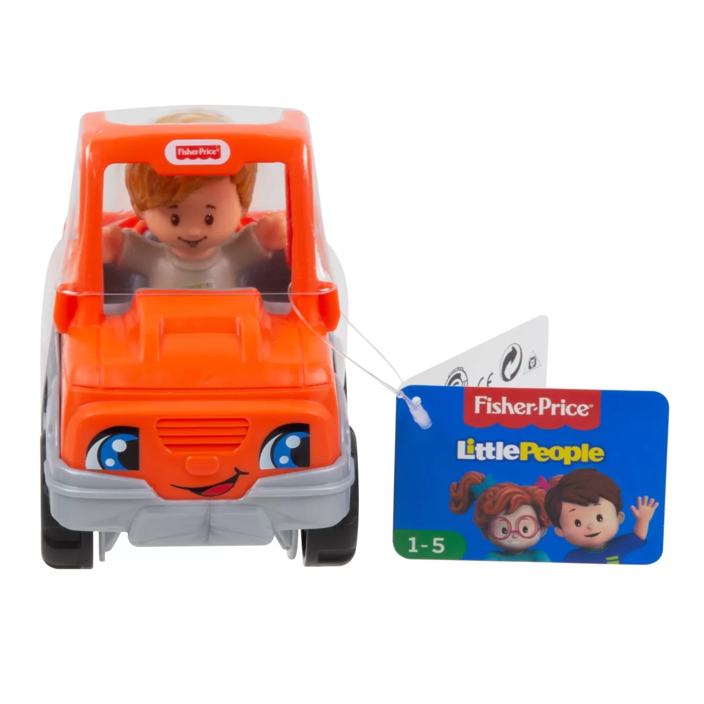 Fisher price little people vehicul pick-up 10cm, varsta de la 1 an la 5 ani [7]
