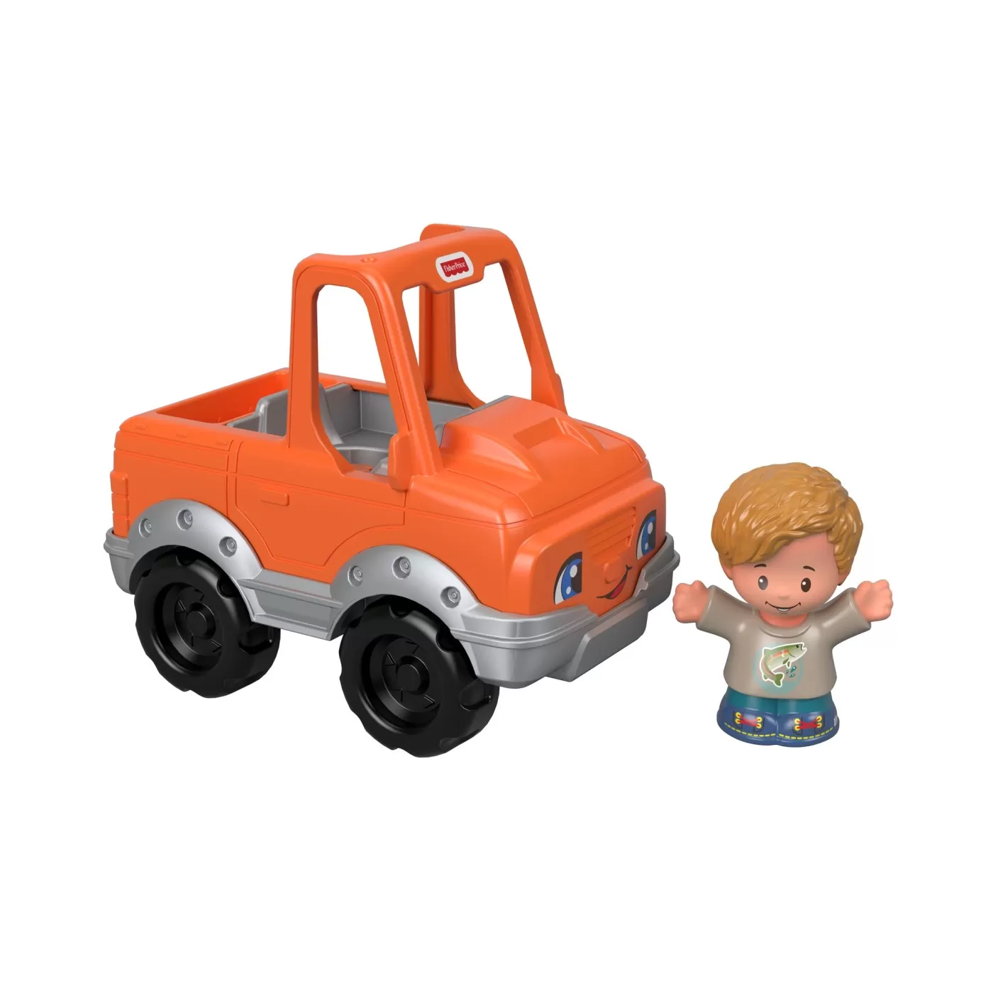 Fisher price little people vehicul pick-up 10cm, varsta de la 1 an la 5 ani [2]