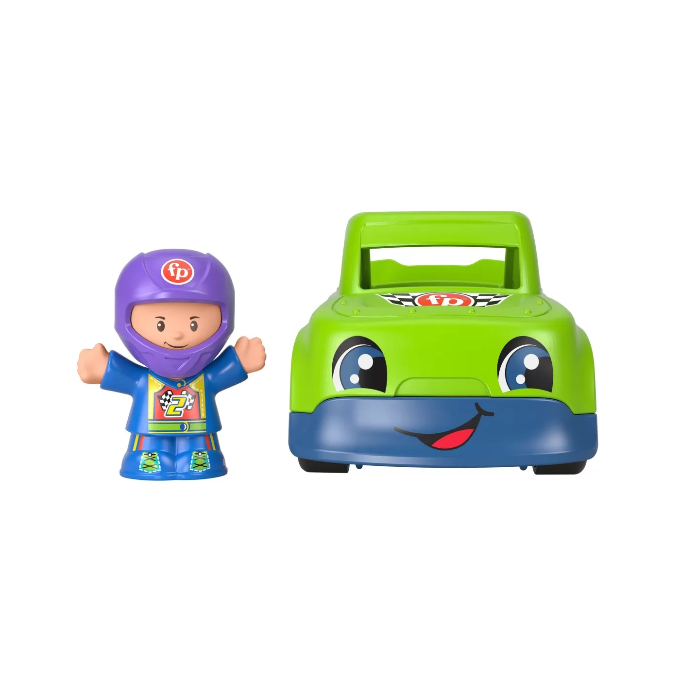 Fisher price little people vehicul race 10cm, varsta de la 1 an la 5 ani [2]