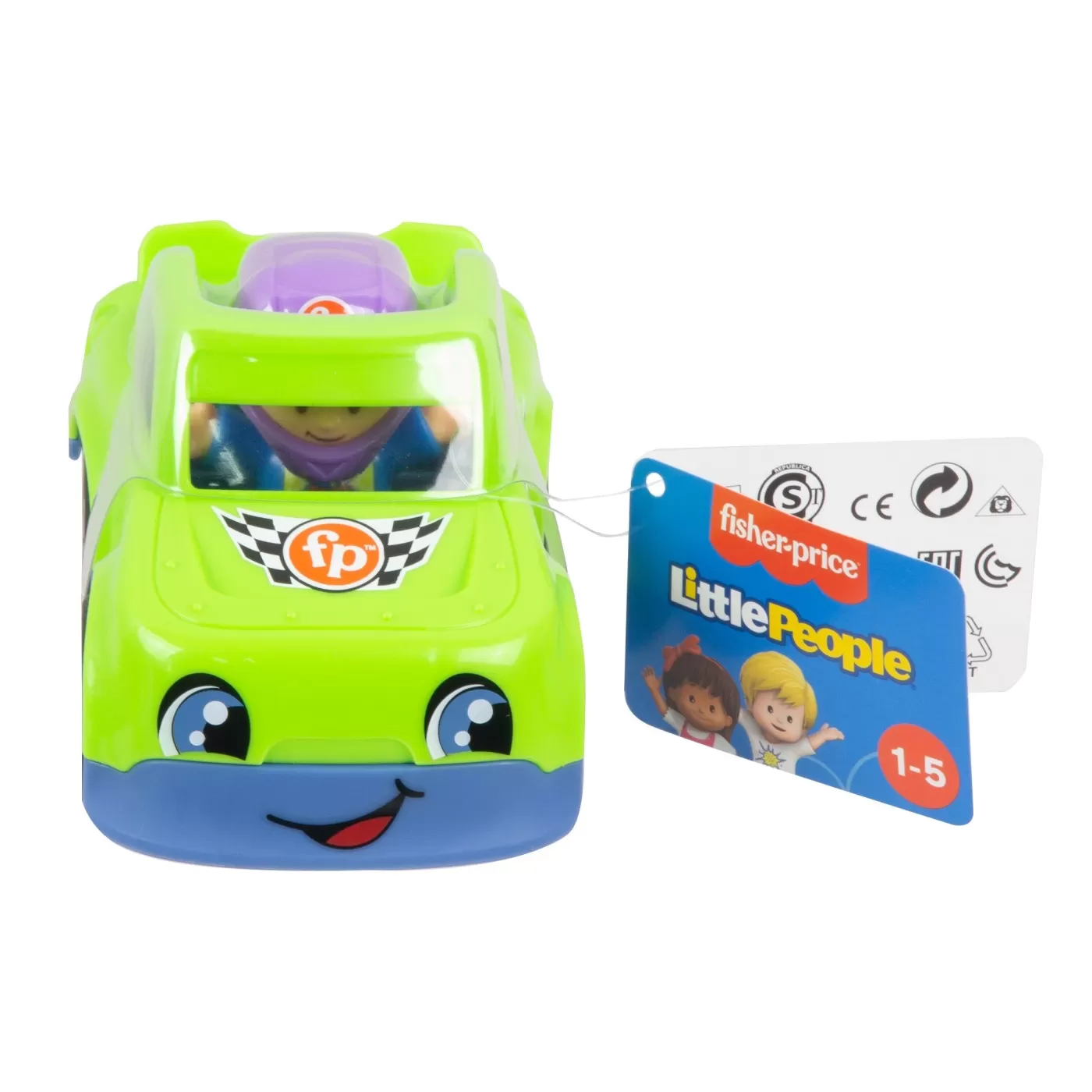 Fisher price little people vehicul race 10cm, varsta de la 1 an la 5 ani [6]