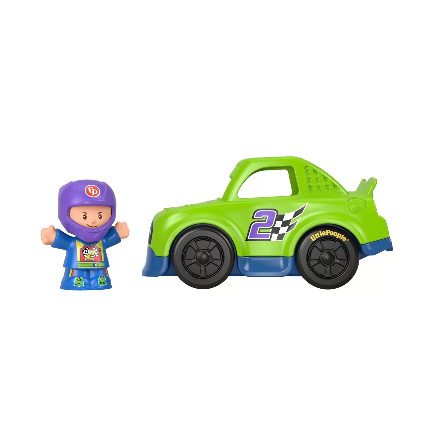 Fisher price little people vehicul race 10cm, varsta de la 1 an la 5 ani [4]