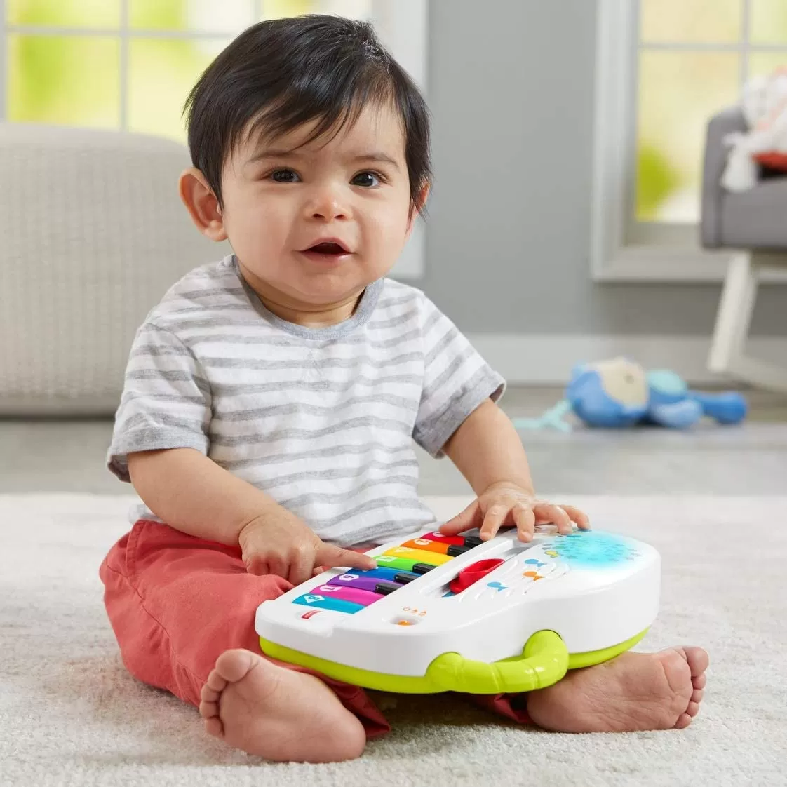 Fisher price pianul interactiv in limba romana, varsta de la 6 luni la 3 ani [3]