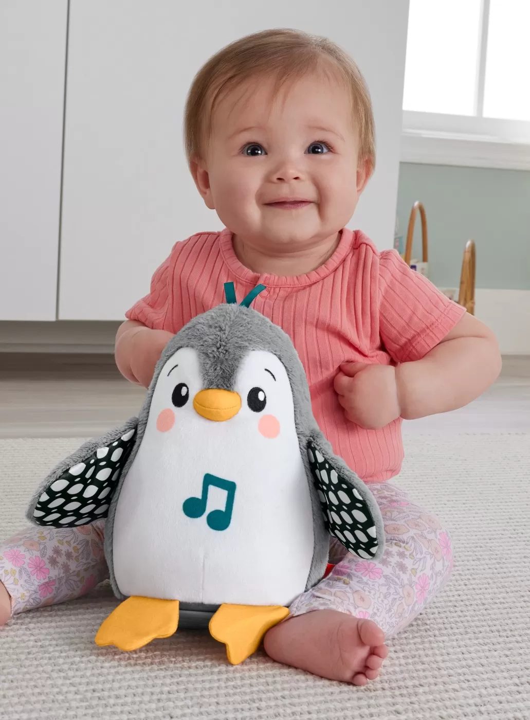 Fisher price pinguin muzical, varsta de la 0 luni la 3 ani [5]