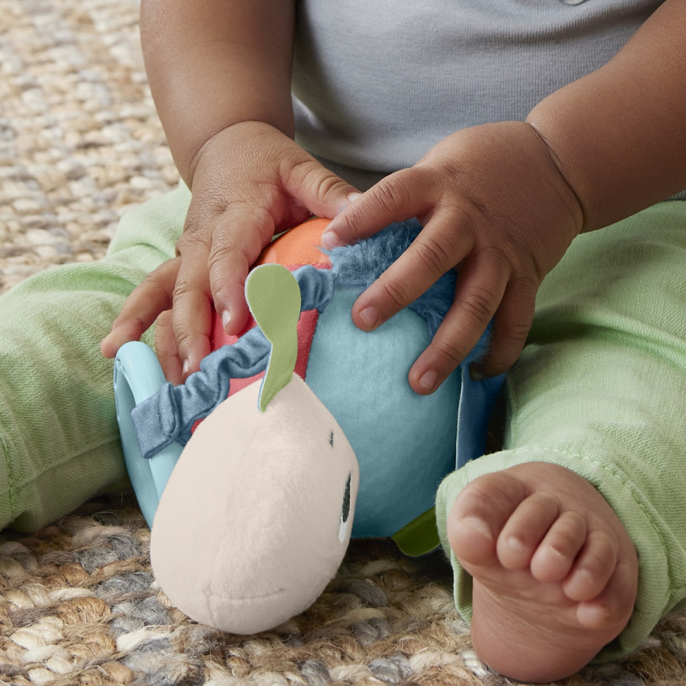 Fisher price planet friends jucarie de agatat broscuta testoasa, varsta de la 0 luni la 2 ani [6]