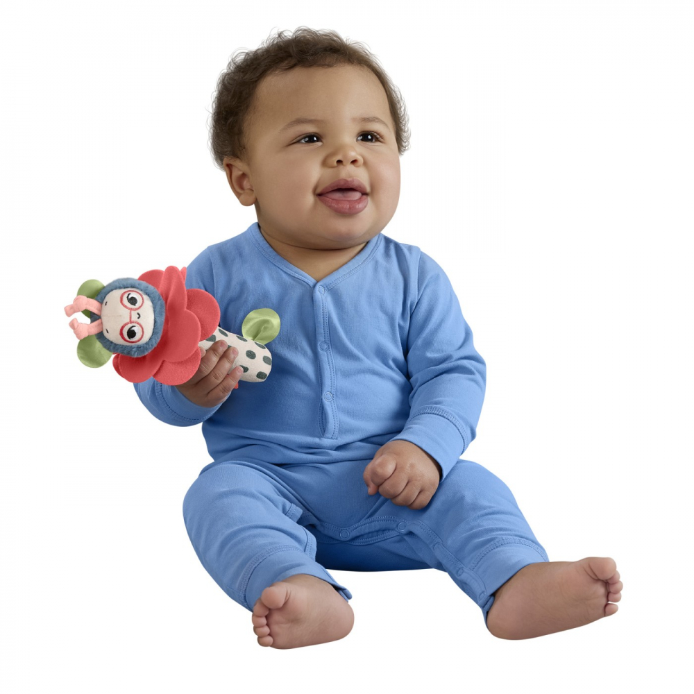 Fisher price planet friends jucarie plus zornaitoare floare si albinuta, varsta de la 3 luni la 2 ani [3]